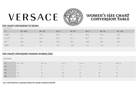 versace jeans couture sizing